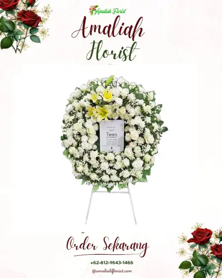 Krans Bunga Duka kekalik